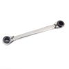 4 in 1 Reversible Ring Ratchet Spanner Double Twin Ended 16-19mm