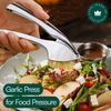 Nestiva Premium Garlic Crusher, Squeezes Garlic & Ginger