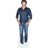Patrick Bruel (Blue Shirt) Mini Size Cutout