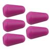 5Pcs 3/5 Way Toggle Tip Knobs Switch Tips Guitar Pickup Selector Switch Cap Electric Guitar Replacement Parts Plastic Guitar Switch Tip Metal Screw On