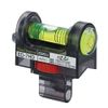 EBISU ED-7HD Hammer Drill Level, Compatible with Φ6, Hexagonal, Rack Stopper, Black (Skeleton)
