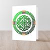 CafePress Celtic Knots Greeting Cards Folded Greeting Card Matte