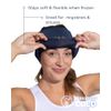 Tommie Copper BetterICE Head Wrap – Cold Compression Cap, Soft & Flexible Gel Ice Technology - One Size