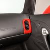 2PCS ABS Red Side Air Vent Frame Trim Cover For Corvette C6 2005-2013