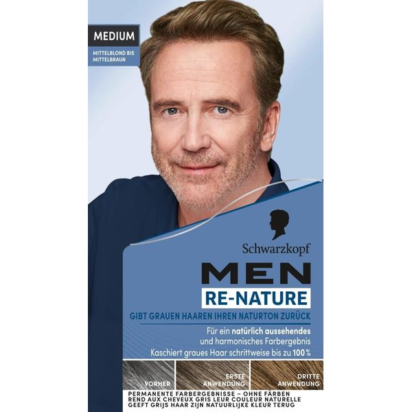 Schwarzkopf RE-NATURE Men's Medium - Pack of 1
