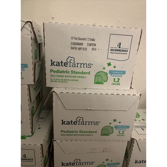 Kate Farms Pediatric 1.2 Vanilla flavor - Case of 12