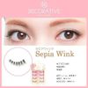DECORATIVE EYELASH Decorative Eyelash No.116 Sepia Wink for Upper Eyelashes SE85674