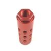 Aluminum Red Color Muzzle Brake 14x1 Left Hand Thread For 7.62x39