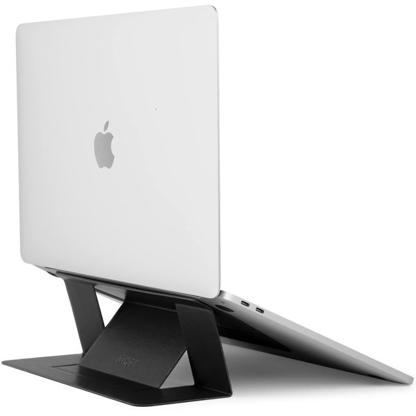 MOFT [Upgraded Version] Laptop Stand with Heat Dissipation Holes, Two Levels Adjustable, Lightweight, Foldable, Ergonomic Design, Magnetic Design, Prevents Back Pain/Hunching Up, Fits Up to 15.6