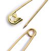 Prym Safety Pins, Brass, Silver, 27mm
