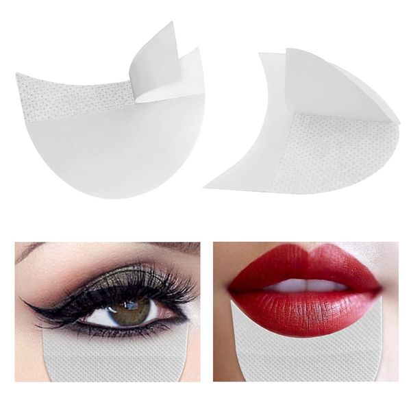 BWXXXR 240Pcs Eyeshadow Stencils,Professional Eyeshadow Shield for Eyelash Extensions,Lip Make Up ,Prevent Make Up Residue