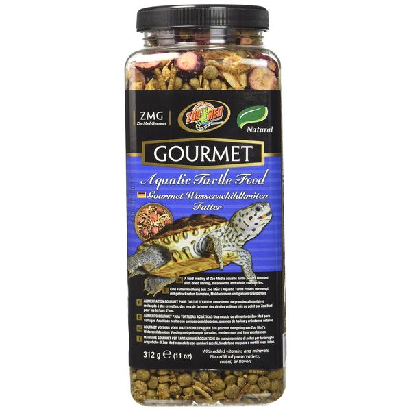 Zoo Med Gourmet Aquatic Turtle Food 11 oz.