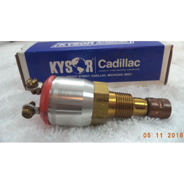 Kysor Cooling Systems Shut-Down Alarmstat-230, pn 1002-04870-38. 3/8 Pipe Thread