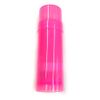 (24) Empty Clear Plastic Deodorant Containers - 2.2 Oz Cylinders (Pink)