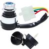 5-Wire 5-Pin Ignition Key Switch Replacement for 50-250cc Go Kart Dune Buggy ATV
