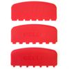 Gelli Arts Square Edged Combs, Red