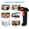 Handhold Wireless Code Scanner Bluetooth USB QR Code Reader for Store Warehouse