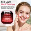 Led Red Light Eye Care Therapy Ems Massager With Gel Patch For Under Eye Wrinkle