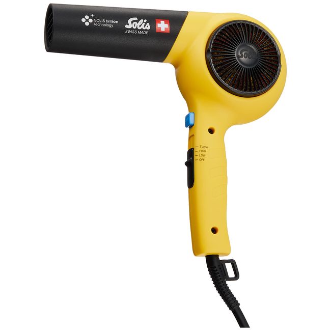 Solis Brillion Blow Neo Hair Dryer, Yellow SD320NYE