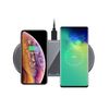 Techno S Fast Qi Dual Wireless Dock Charging Station for Apple,Samsung, Huawei