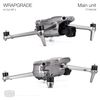 WRAPGRADE Skin Stickers compatible with DJI Air 3 | Full Wrap Set (TITANIUM)