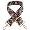 NOELAMOUR Shoulder Strap for Bags, Thick, Replaceable Shoulder Belt, Bag Strap, Adjustable Handle, Handle, design-E, gold hardware