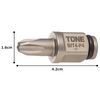 TONE Driver Bit BIT4-P4, Drive Angle 0.5 inches (12.7 mm) (+) No. 4