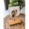 Personalized Picture With Song Wood Base Custom Frame