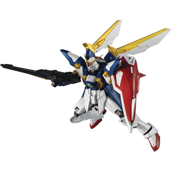 Bandai Spirits Gundam Universe, Mobile Suit Gundam XXXG-01W Wing Gundam, Approx. 6.1 in (155 mm), ABS & PVC, Pre-painted Action Figure