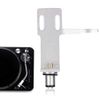 Socobeta Phono Headshell Turntable Phonograph Player Headshell High end Phono Cartridge Headshell Record Player Ki(Silver)