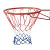 Champro Basketball Net, Braided Nylon (Red/White/Blue, 21-Inch)