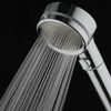 LaserJet Hand Shower Head – 2 Water Filters & Pause Switch – Chrome Finish
