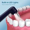 Jeyoe Tooth Polisher and Tooth Stain Remover,Teeth Polisher Electric Professional with 5 Replacement Heads & Cleaning Modes,USB Rechargeable, IPX6 Waterproof, Dental Tooth Polisher for Adults &Kids