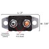 Fastronix 20A 12V Type 1 Automatic Reset Circuit Breaker with Cover