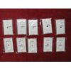 (10) White Wall Plate Decora insert -fan speed, dimmer, Impedance Match Volume