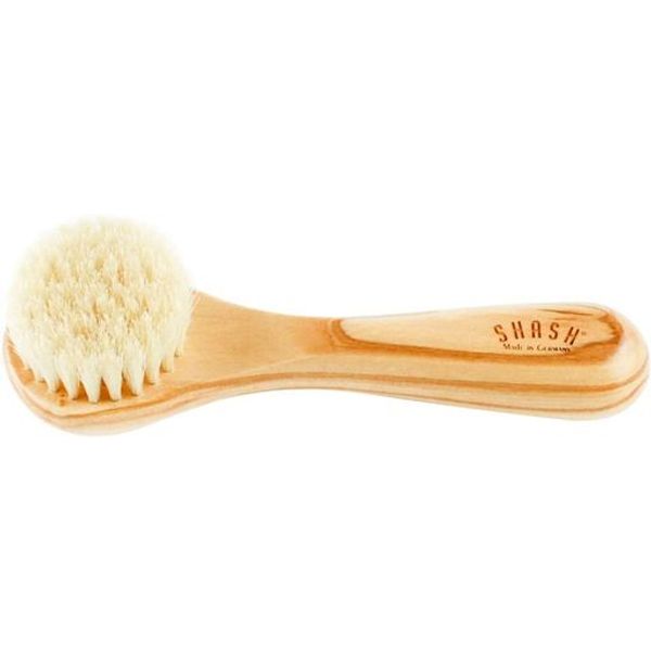 Handcrafted in Germany since 1869 Facial Cleansing Brush - Natural Facial Brush, Exfoliating and Polishing, Eco-Friendly Beechwood Deep Face Brush