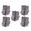 5x Universal Tractor Trailer Lorry Truck Blank Rocker Switch ON/OFF Dash Light