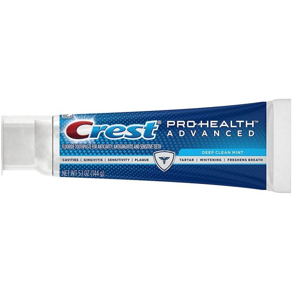 Crest Pro-Health Advanced Toothpaste with Deep Clean Mint Flavor 5.1 oz 3 Pack