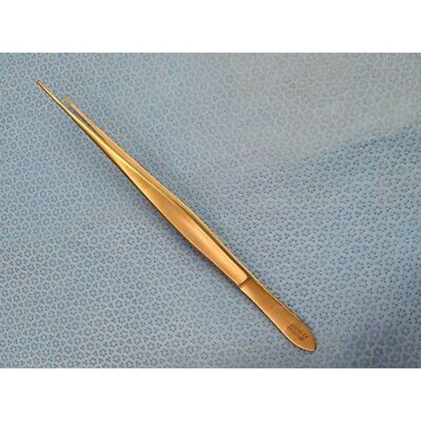 Stryker 64-20129 7" Tissue Forceps with Grasping Lips Orthopedic