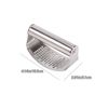 EasyCrush Stainless Steel Garlic Press Crusher Squeezer