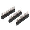 AMONIDA 40 Pin Female Pin Headers, Ideal Socket Connector for PCB, Integrated Circuit, RPi, Breadboard, Compatible with Personal Computer