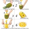Easy Kitchen Tool Stainless Steel Fruit Pineapple Peeler Corer Slicer Cutter