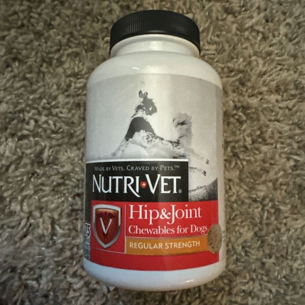 Nutri-Vet Hip & Joint Chewable Dog Supplements 75CT