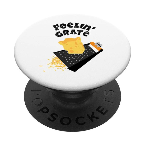 Cool Feeling' Grate Funny Good Mood Chef Cheese Grater Gift PopSockets Swappable PopGrip