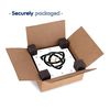 3dRose, Trinity Celtic Knot in Black, 10x10 Wall Clock