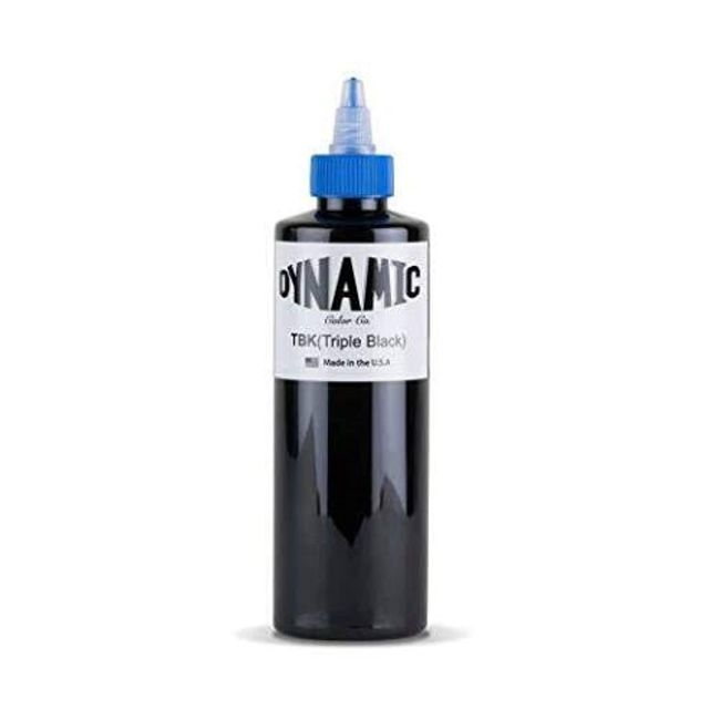 Dynamic Color Triple Black Tattoo Ink 8-oz