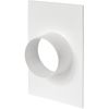 100mm/10cm Pipe Connector Flange Plastic Straight Pipe Flange for Heating Cooling Ventilation System