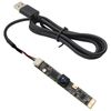 Svpro 8MP USB Camera Module with Microphone Wide Angle Computer Camera Fixed Focus 4K Lightburn Camera for Laser Engraver Embedded UVC Webcam Board Small Security Camera for PC,Raspberry Pi