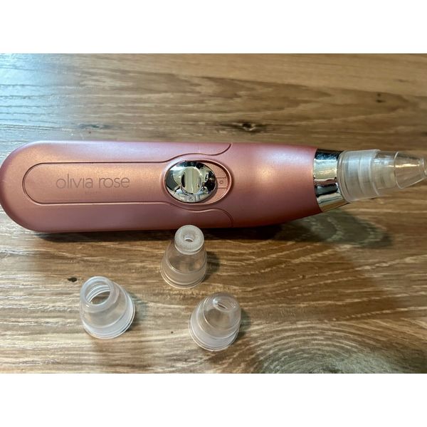 Olivia Rose Electric Facial Skin Pore Blackhead Cleaner Remover Vacuum Acne NWOB