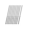Sourcingmap 10 Pcs 1.25mm Straight Shank Spiral Twist Drill Bit